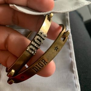 Christian Dior set of two bracelet